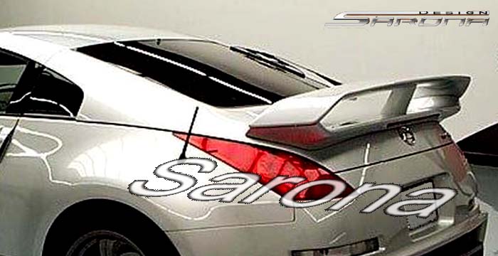 Custom Nissan 350Z  Coupe Trunk Wing (2003 - 2008) - $950.00 (Part #NS-053-TW)